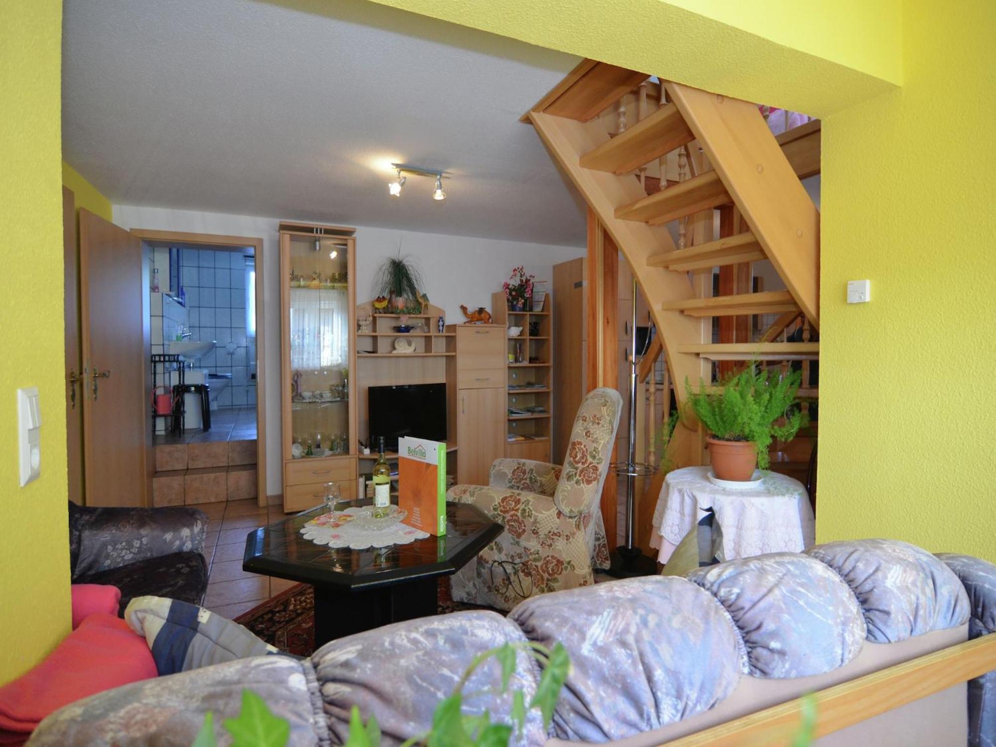 Holiday Home In Neustadt Am Rennsteig With Pond Kültér fotó