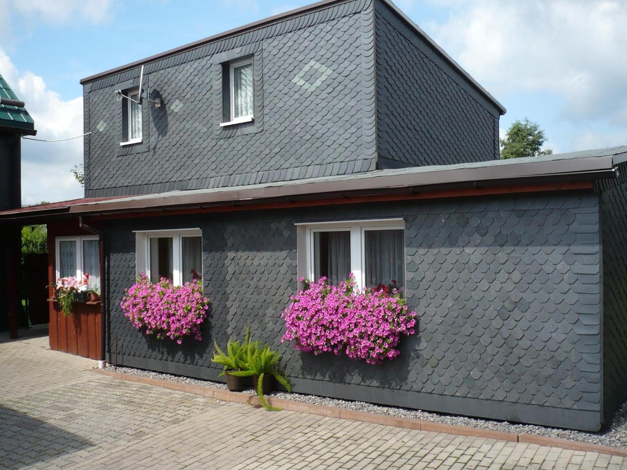 Holiday Home In Neustadt Am Rennsteig With Pond Kültér fotó