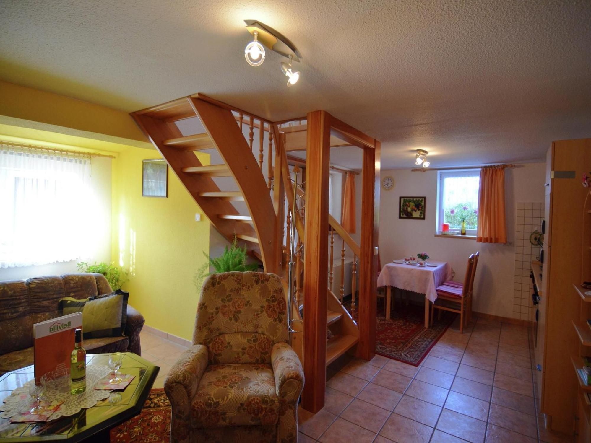 Holiday Home In Neustadt Am Rennsteig With Pond Kültér fotó